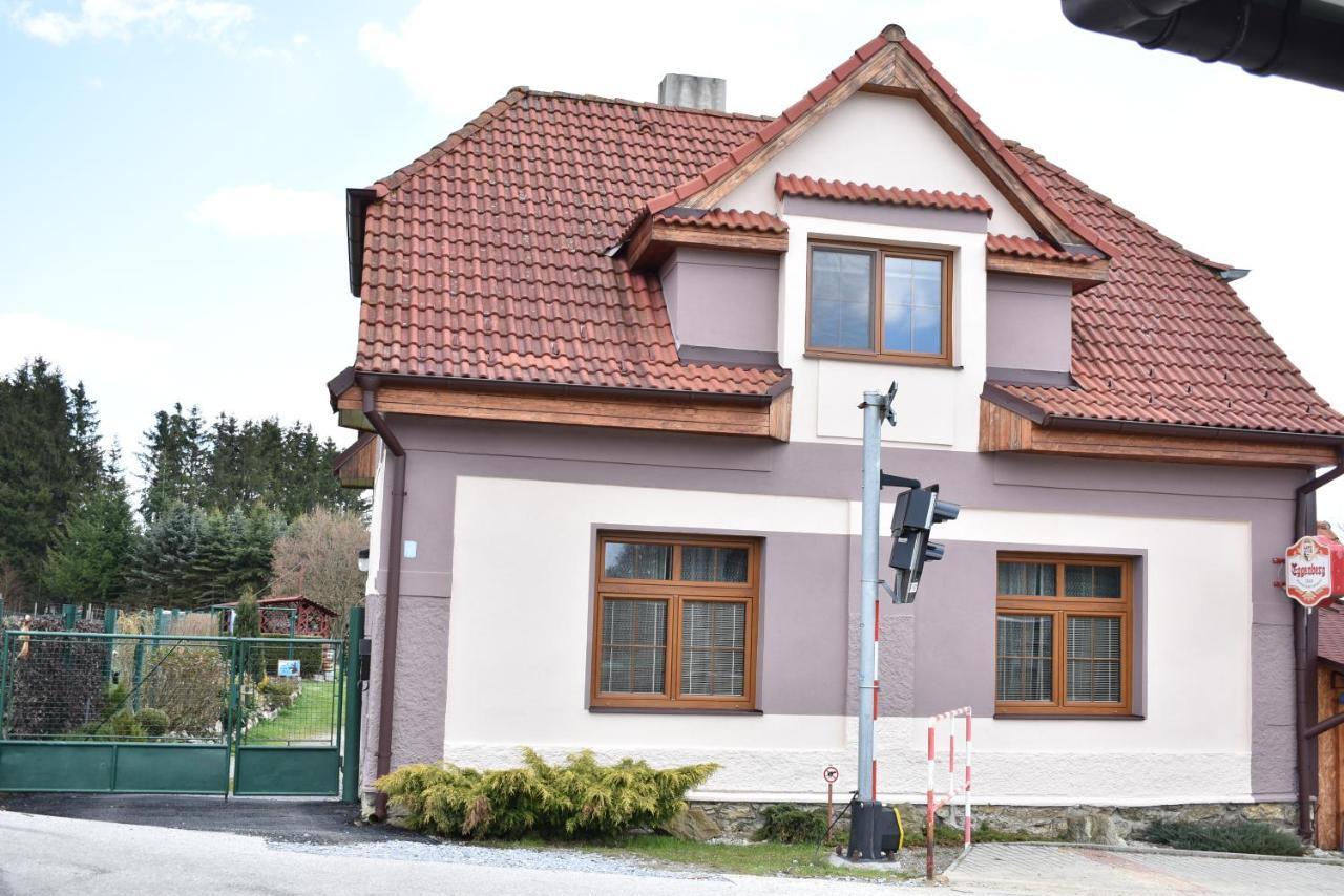 Ubytování U Andílka Horni Plana Exterior foto
