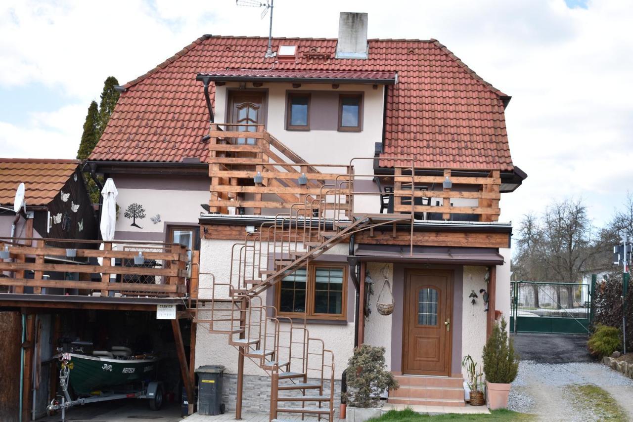 Ubytování U Andílka Horni Plana Exterior foto