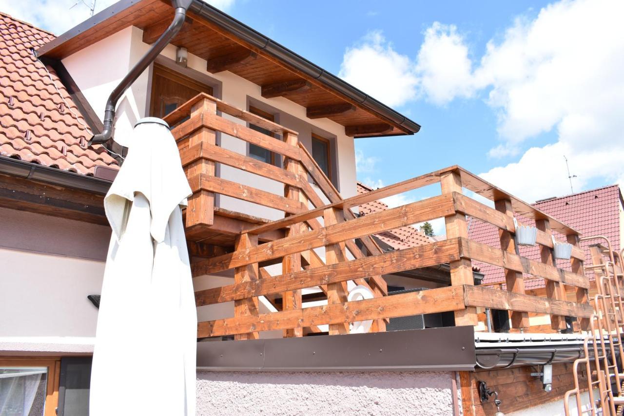 Ubytování U Andílka Horni Plana Exterior foto