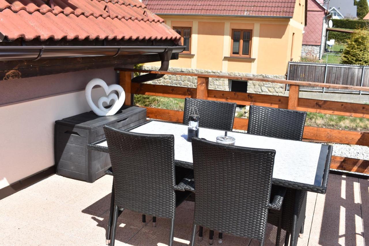 Ubytování U Andílka Horni Plana Exterior foto